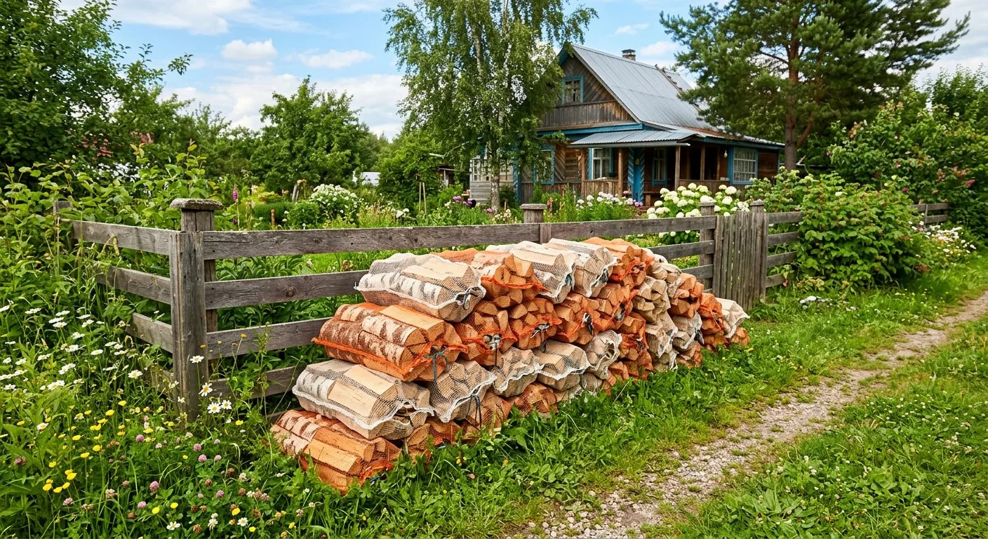 Дрова для дачи в Черноголовке